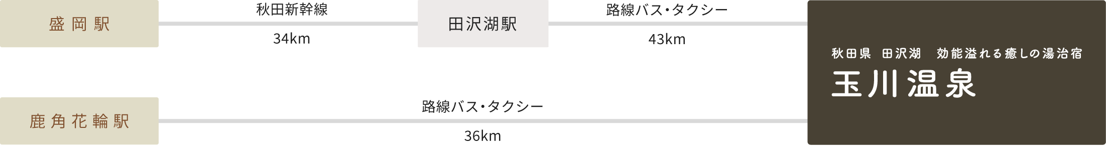 電車・バスルート