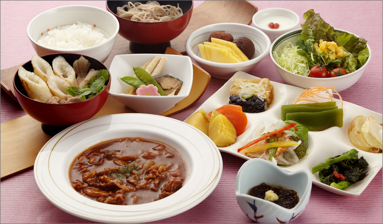 夕食ビュッフェ